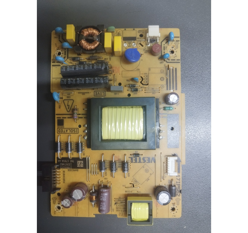 23367482, 27869212, 17IPS62, Hi-Level 32HL520, VESTEL 32HB5000, REGAL 32R4011 Besleme Kartı