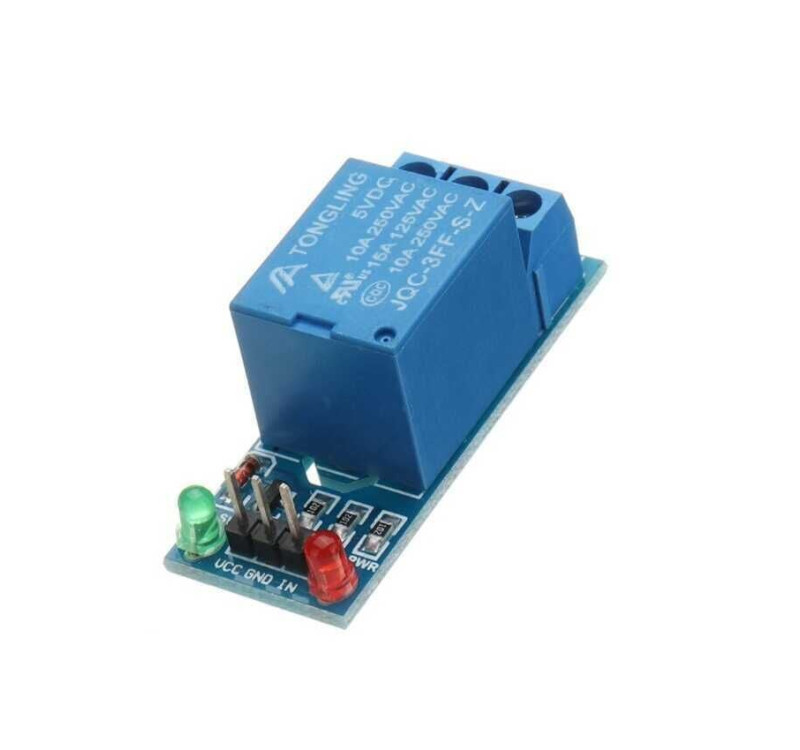 Tekli 5V Röle Kartı Modülü - 1 Way 5V Relay Module