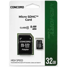 Concord 32GB Micro SDHC Class 10 Hafıza Kartı + SD Adaptör C-M32