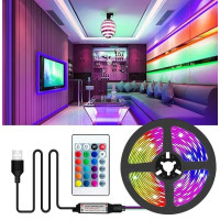 Cata Ct-4566 Tv Monitör Arkası Usb 5V Rgb Şerit Led 3 Metre Tak Çalıştır