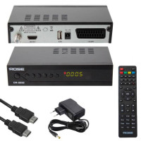 Rose Dr-8090 Hd Kasalı Scart Çıkışlı Uydu Alıcısı