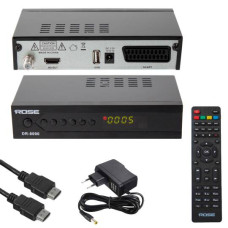 Rose Dr-8090 Hd Kasalı Scart Çıkışlı Uydu Alıcısı