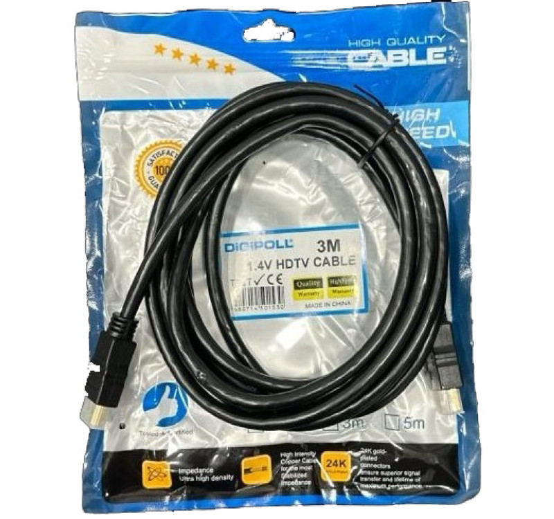 Digipoll 3 Metre Hdmı Kablo