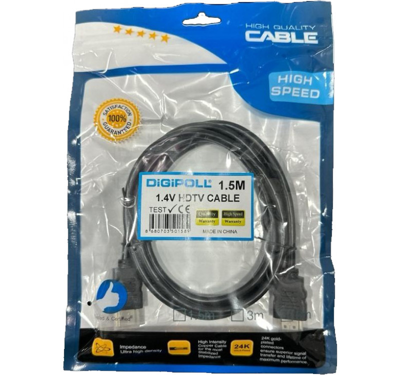 Digipoll 1.5 Metre Hdmı Kablo
