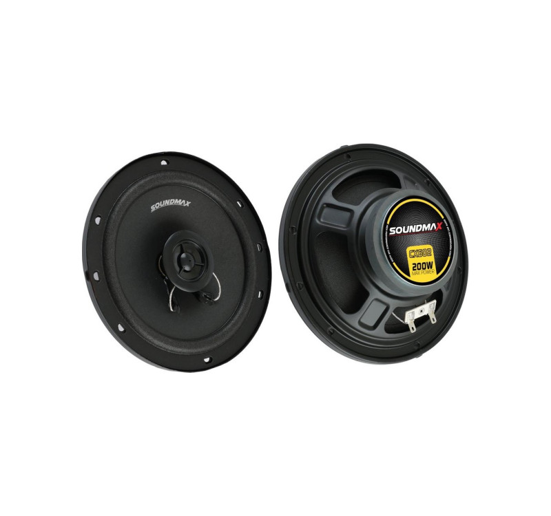 Soundmax CX-620 Tweeterlı 16 cm Kapı Hoparlörü 2 Adet