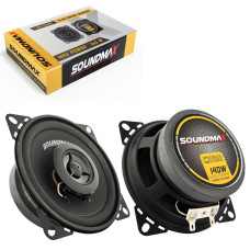 Soundmax Oto Hoparlör 10cm 140 Watt Tweeterli 2 Adet