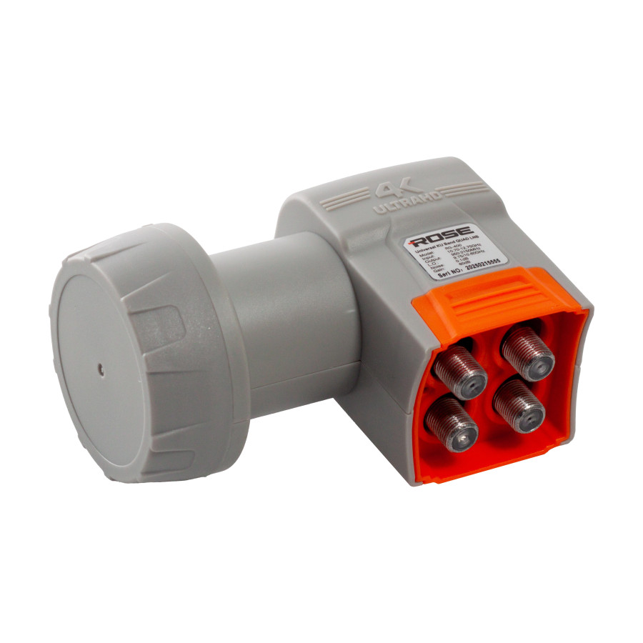 Rose 4'Lü (Dörtlü) Lnb 0.1DB 3D 4K Quad Rose RG-400