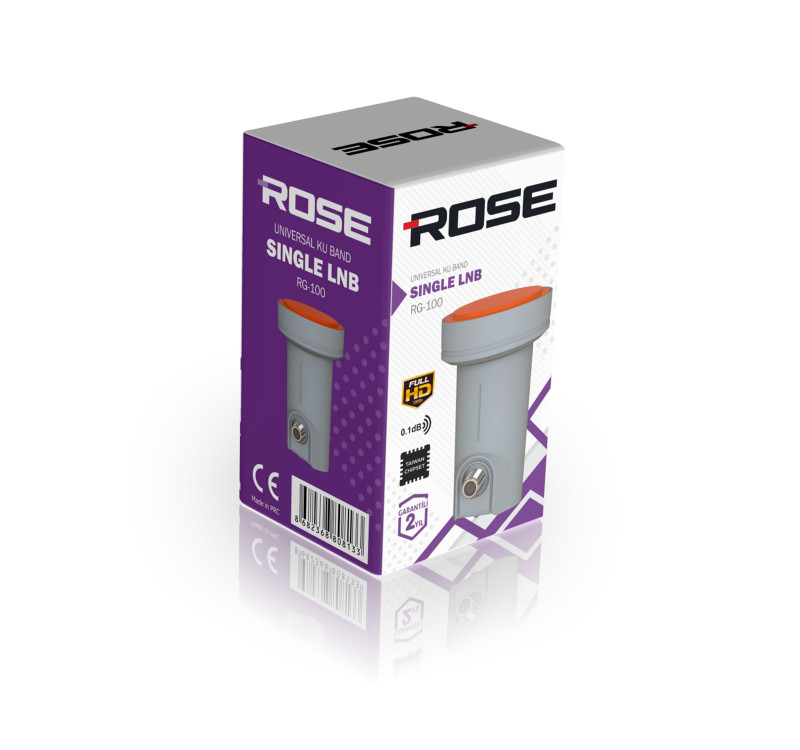 ROSE Single Tekli LNB Full HD 4K Uyumlu