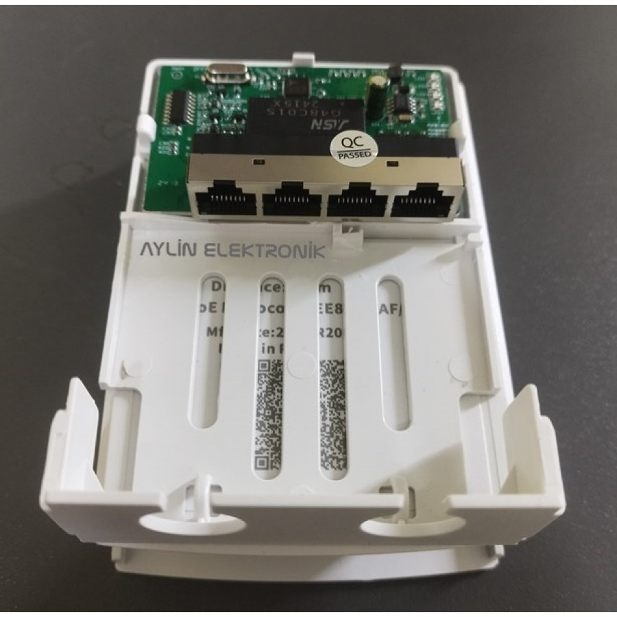 ZTECH ZR-1003 1 Giriş 3 Çıkış Dış Ortam (OUTDOOR) POE EXTENDER