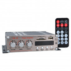 MagicVoice YW-281L 12 Volt USB/SD 4 Kanal Mini Motosiklet veya Kişisel Kullanım için Bluetooth'lu Anfi MagicVoice YW-281L 12 Volt USB/SD 4 Kanal Mini Motosiklet veya Kişisel Kullanım için Bluetooth'lu Anfi