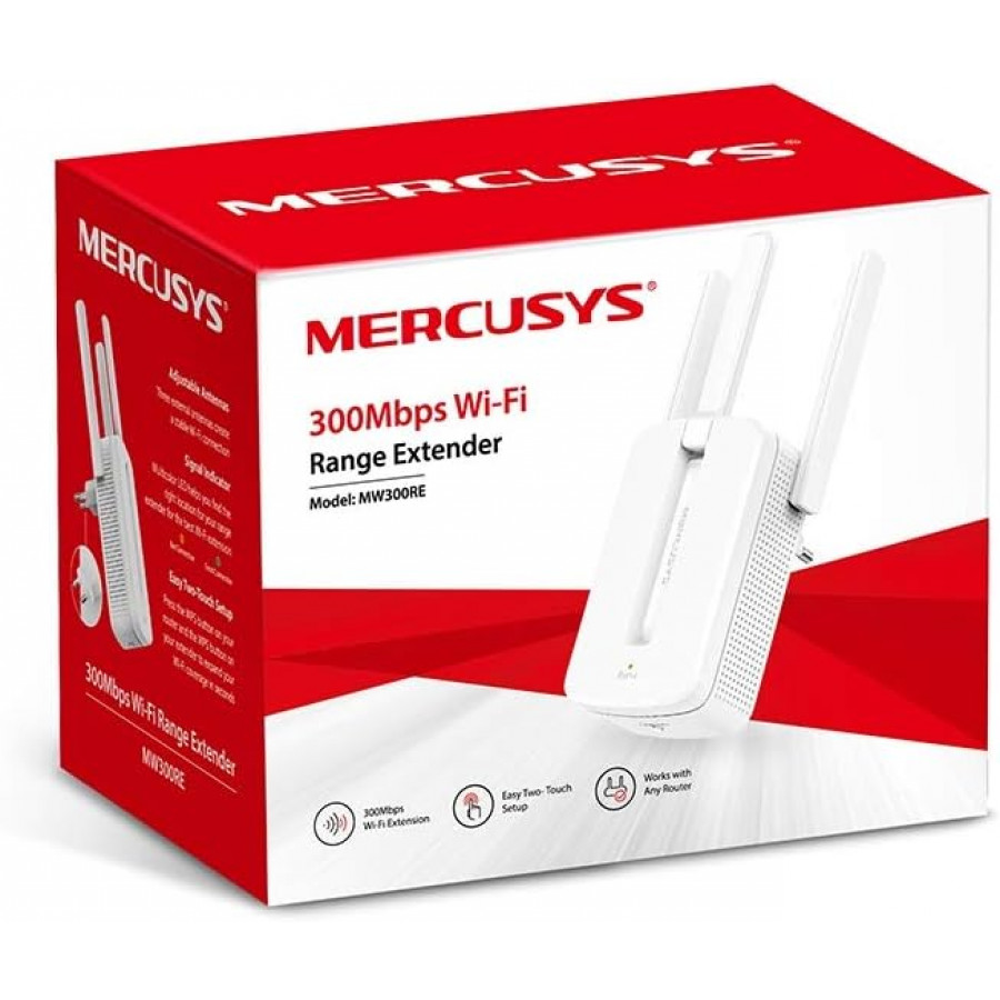 Mercusys MW300RE 300 Mbps Kablosuz Menzil Genişletici