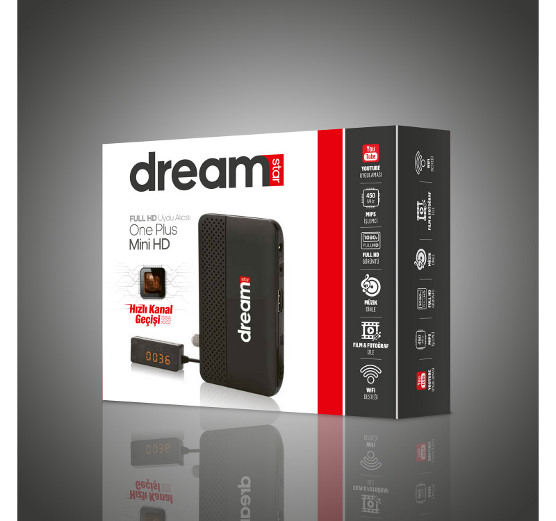 DreamStar One Plus Mini HD (Akıllı Kumandalı)