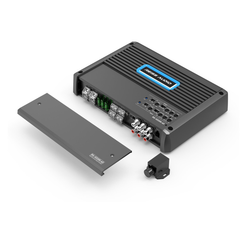 Reiss Audıo RS-SD200.4D Oto Anfi Stereo 4X200 Watt