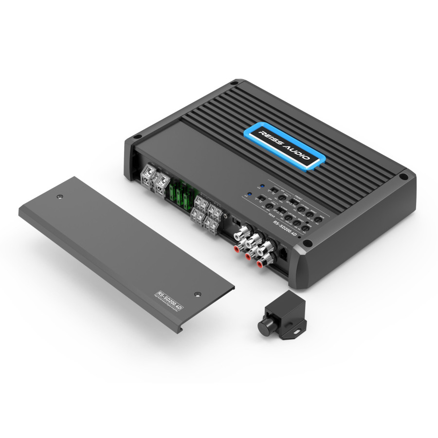 Reiss Audıo RS-SD200.4D Oto Anfi Stereo 4X200 Watt