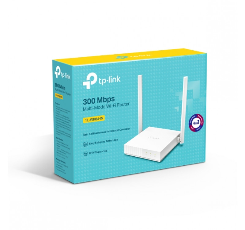 TL-WR844N 300 Mbps 4 Portlu Wi-Fi Router