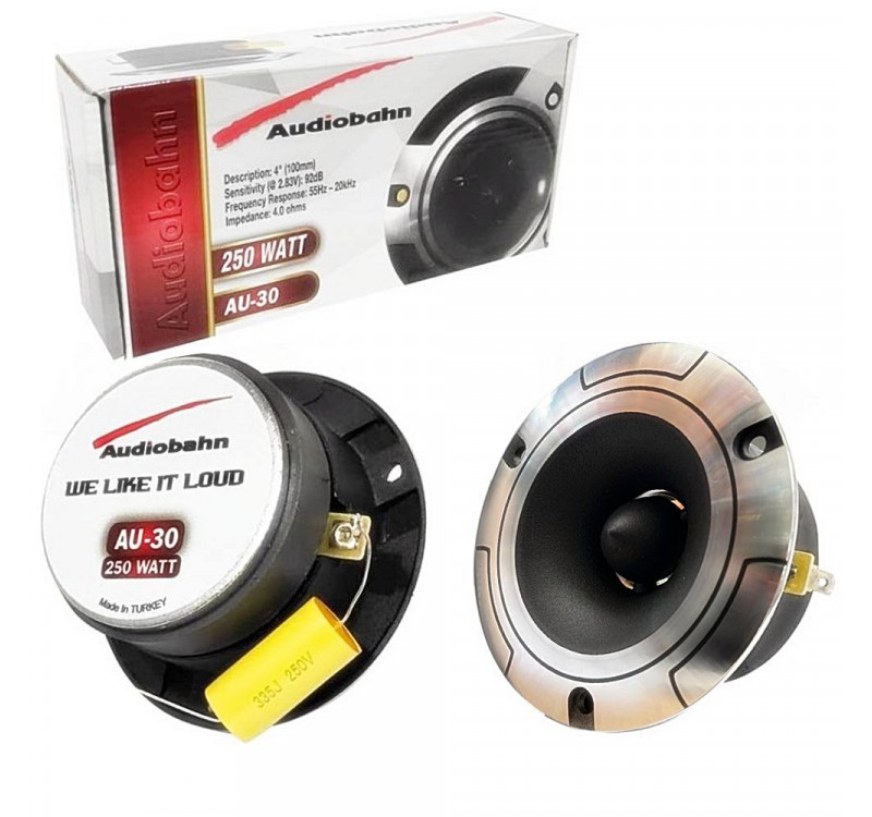 Spl Tweeter 250w 10cm Audiobahn Au-30-R3