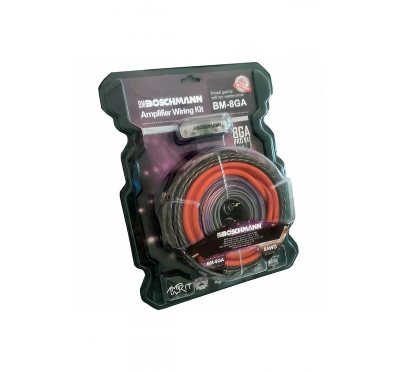 Boschmann BM-8GA Profesyonel 8GA Anfi Kablo Seti