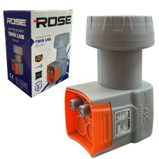 Rose RG-200 Çiftli (İkili) Lnb Twin 0.1DB 3D 4K Uyumlu Rose RG-200 Çiftli (İkili) Lnb Twin 0.1DB 3D 4K Uyumlu