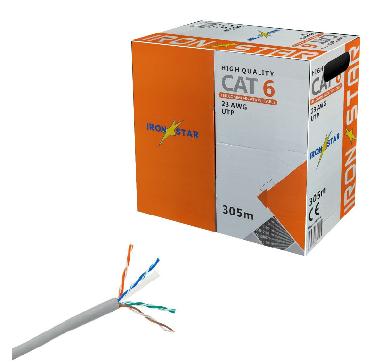 IRONSTAR Cat6 Kablo 23Awg 1 Metre