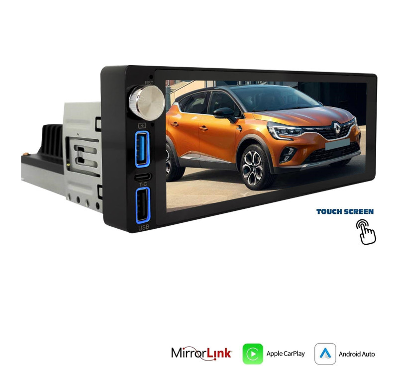 MEGA VM-6900 Tofaş Android Teyp 6.9 İnç 4X55 Watt 2+32GB Carplay