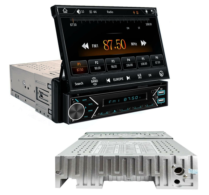 MEGA VM-6800 İndash Teyp 7 İnç 4X50 Watt Bluetooth Mirrorlink Carplay