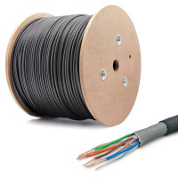 Cat6 Kablo Dış Mekan 23Awg 0.56mm 1 Metre Fiyatıdır