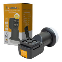 T&Smart 0.1dB Ultra HD 4K Universal Dörtlü Santral Lnb