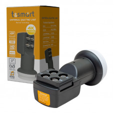 T&Smart 0.1dB Ultra HD 4K Universal Dörtlü Santral Lnb