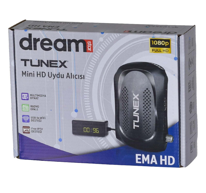 Dreamstar Tunex Mini Full HD TKGS Uydu Alıcısı Dreamstar Tunex Mini Full HD TKGS Uydu Alıcısı
