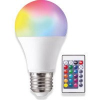 Uzaktan Kumandalı Rgb Led Ampul 9 Watt E27 Tasarruflu
