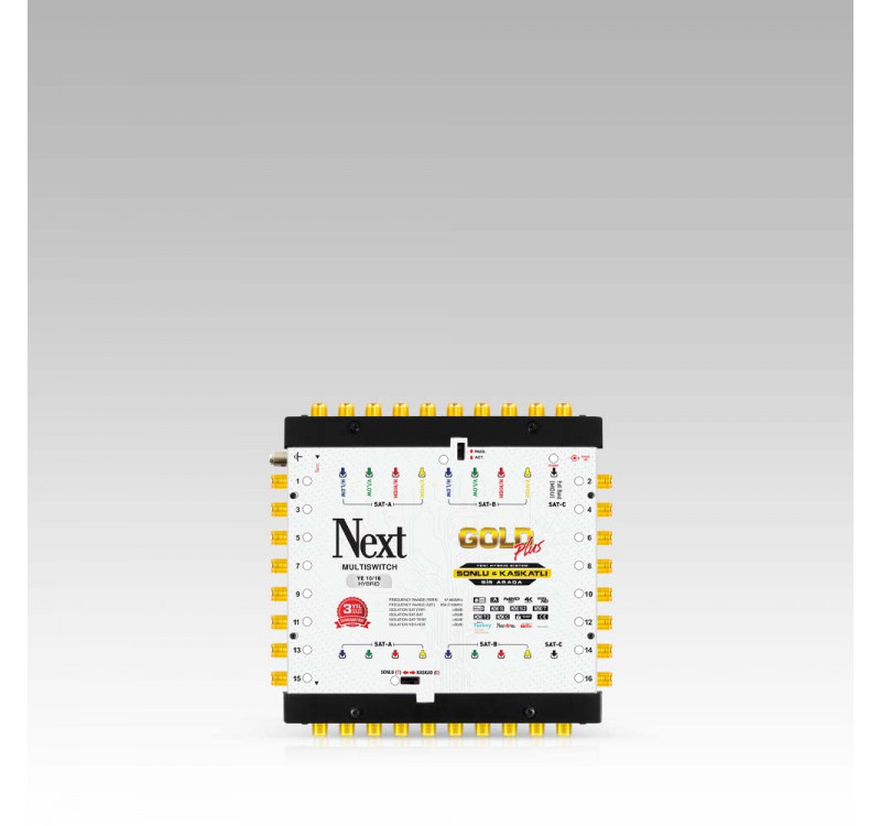 Next YE-10/16 Hybrid Uydu Santral MultiSwitch