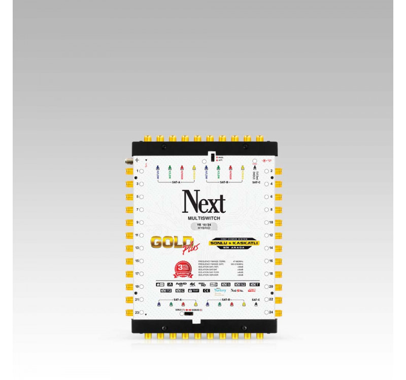Next YE-10/24 Hybrid Uydu Santral MultiSwitch