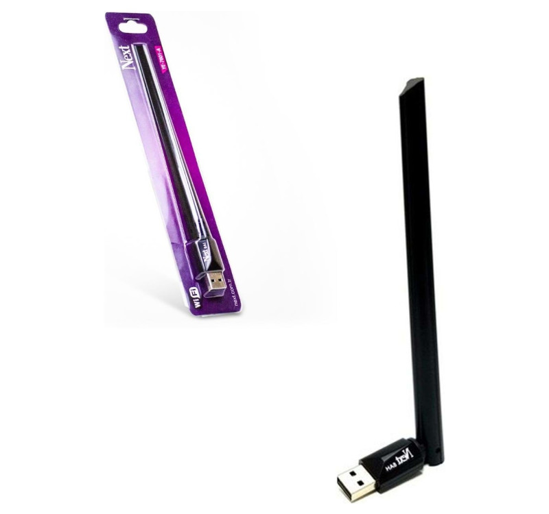 Next YE-7601A Uydu Alıcısı İçin Antenli USB Wifi Dongle, USB Kablosuz Wifi