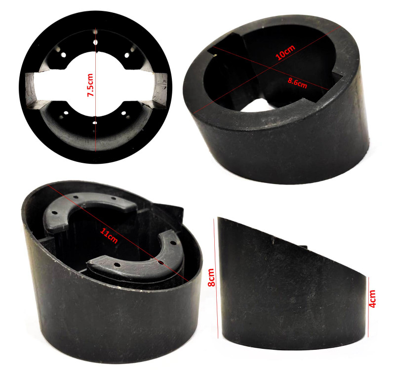 Tweeter Dome Kabi̇n Yuvasi 10cm Plasti̇k 2 Adet